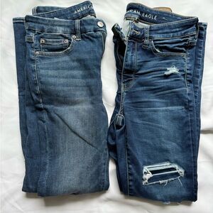American Eagle Outfitters High Rise Blue Jeans Size 6R